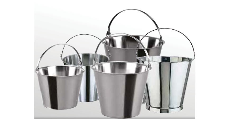 All about stainless steel buckets - Information & advices : Stellinox
